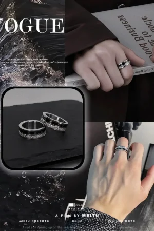 Handsome men's ring(Anchor development)