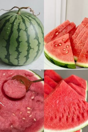 Iced watermelon